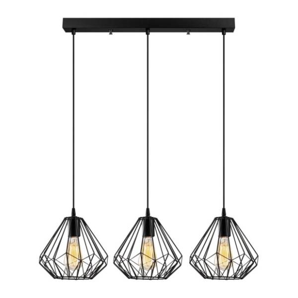 OPVIQ visilica 3x40W E27 Diamond 704 S1