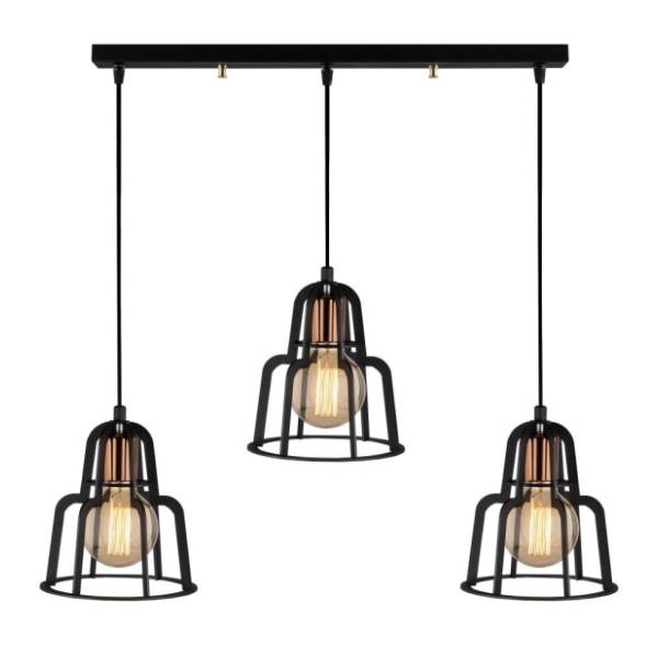 OPVIQ visilica 3x40W E27 Endustri MR 782