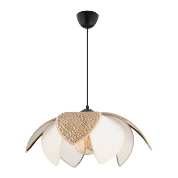 OPVIQ visilica 40W E27 Peony Hazeran Brown White
