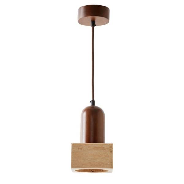 OPVIQ visilica 40W E27 Suala Walnut