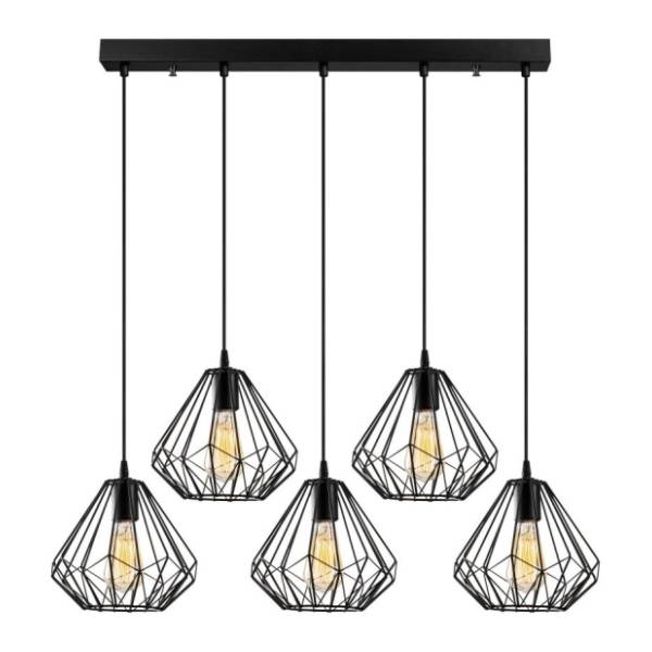 OPVIQ visilica 5x40W E27 Diamond 704 5S1