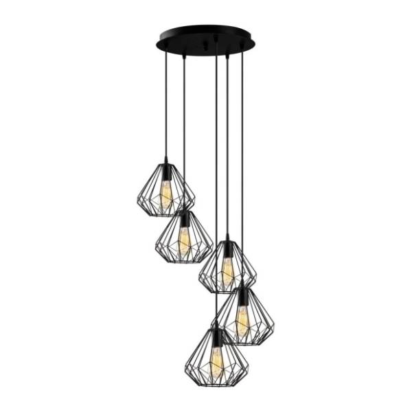 OPVIQ visilica 5x40W E27 Diamond 704 5S2
