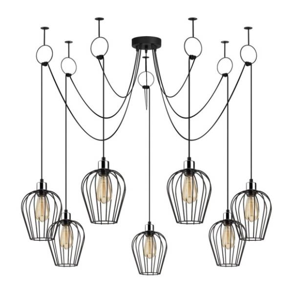 OPVIQ visilica 7x40W E27 Tel 6696