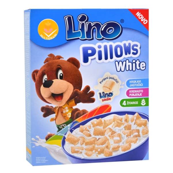 Pahuljice LINO Pillows sa kremom white 250g