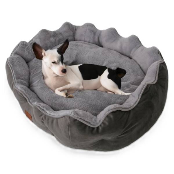 PAWS & WHISKERS Elsa Dog krevet za pse 45x40x14cm antracit