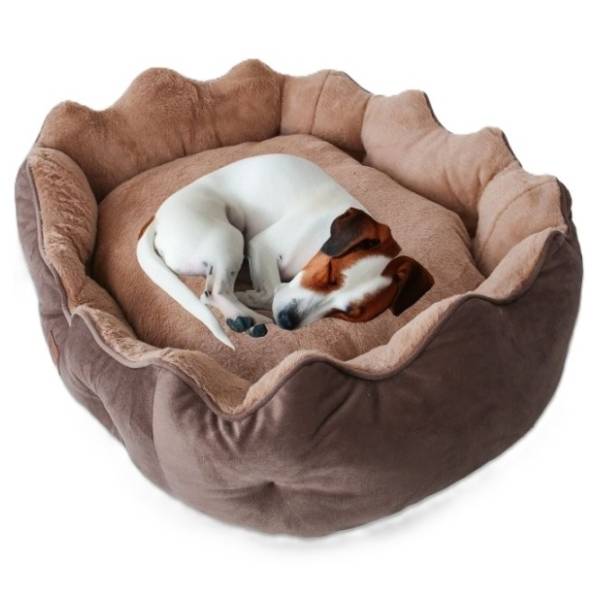 PAWS & WHISKERS Elsa Dog krevet za pse 75x65x25cm braon
