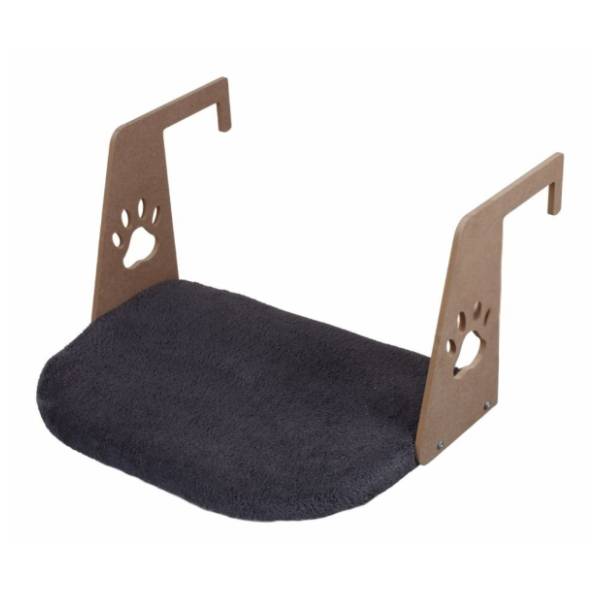 PAWS & WHISKERS Riana krevet za mačke antracit