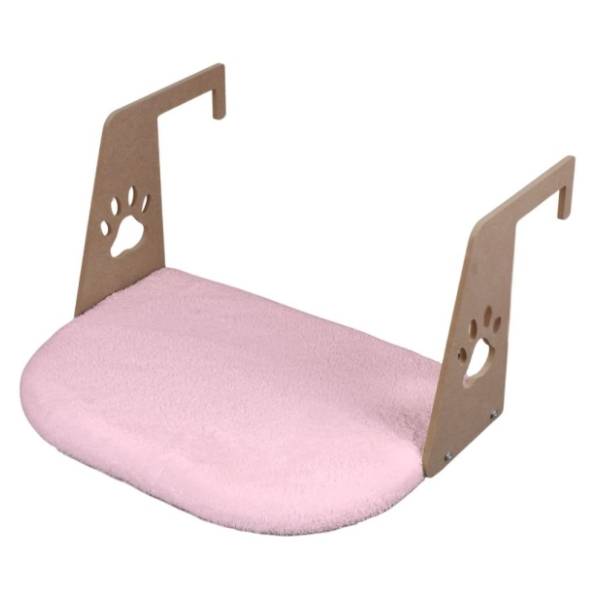 PAWS & WHISKERS Riana krevet za mačke roze