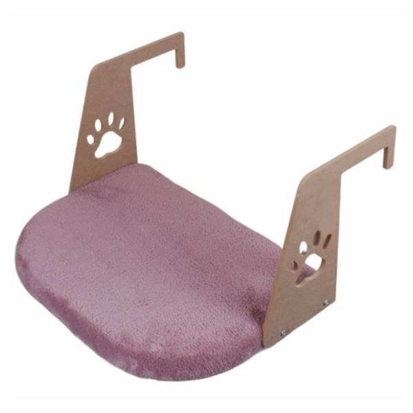 PAWS & WHISKERS Riana krevet za mačke dusty pink
