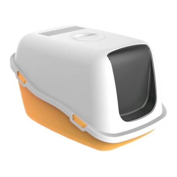 PETMAX Ella toalet za mačke 57x39x38cm beli