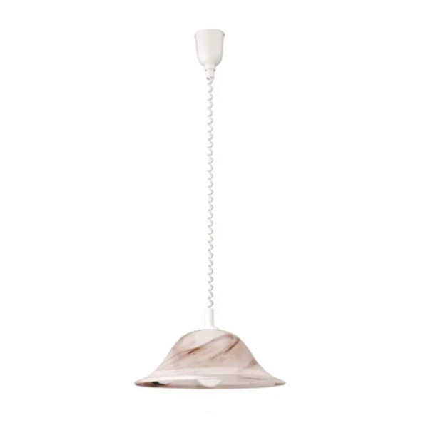 RABALUX visilica 60W E27 Alabastro 3954