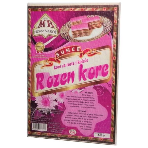 Rozen kore SUNCE 470g