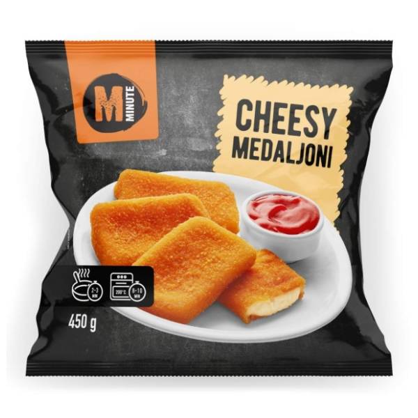 Smrznuti pohovani sir MINUTE 450g