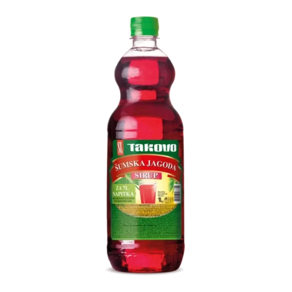 Sok sirup TAKOVO jagoda 1l