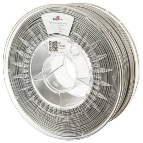 SPECTRUM ABS GP450 1kg Silver 1,75mm 3D filament