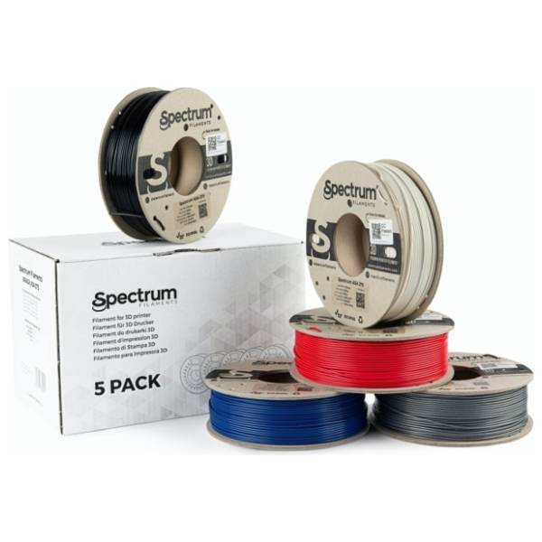SPECTRUM ASA 275 1.25kg 1,75mm set 5 filament za 3D štampač