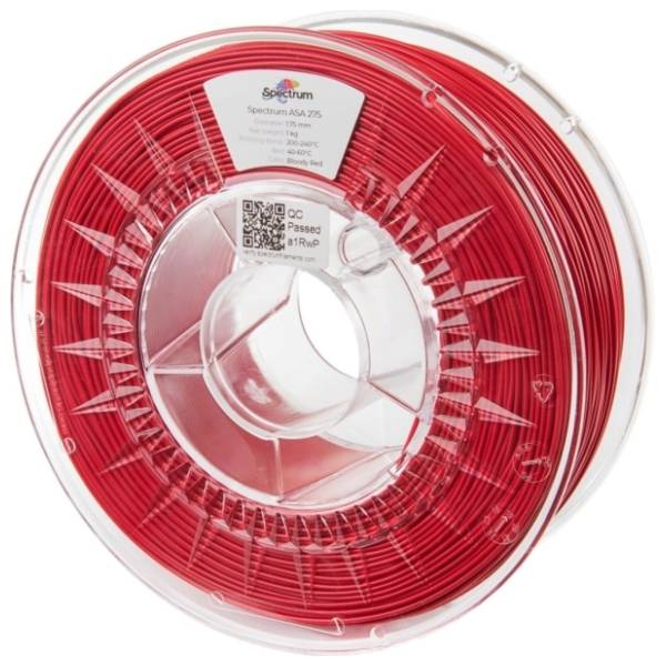 SPECTRUM ASA 275 1kg Bloody Red 1,75mm filament za 3D štampač