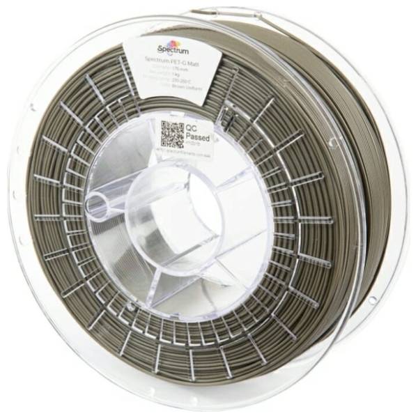 SPECTRUM PET-G Matt 1kg Brown Uniform 1,75mm 3D filament