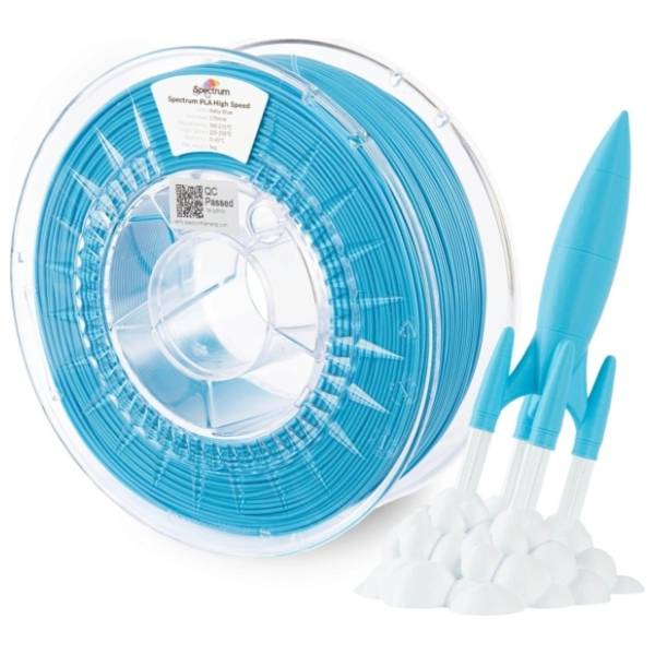 SPECTRUM PLA Premium 1kg High Speed Baby Blue 1,75mm 3D filament