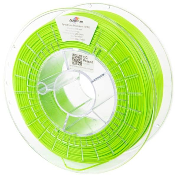 SPECTRUM Premium PCTG 1kg Light Green 1,75mm 3D filament
