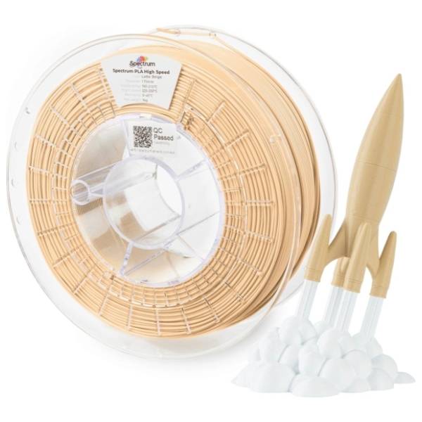 SPECTRUM Premium PLA 1kg High Speed Latte Beige 1,75mm 3D filament