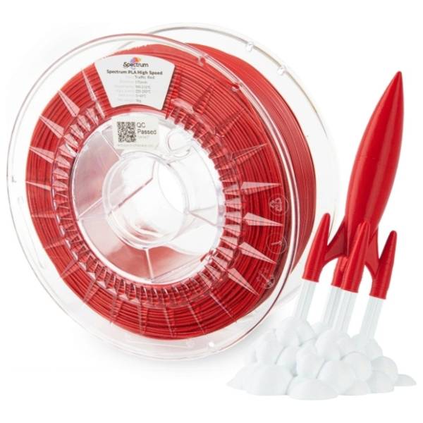 SPECTRUM Premium PLA 1kg High Speed Traffic Red 1,75mm 3D filament