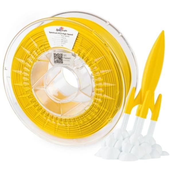 SPECTRUM Premium PLA 1kg High Speed True Yellow 1,75mm 3D filament