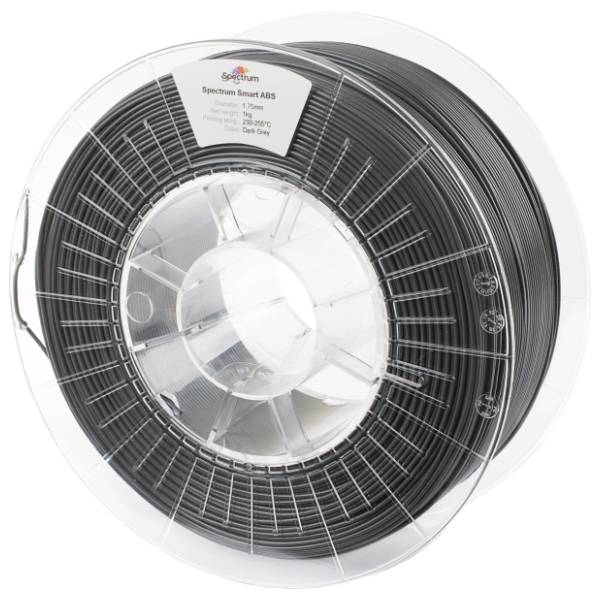SPECTRUM Smart ABS 1kg Dark Grey 1,75mm 3D filament
