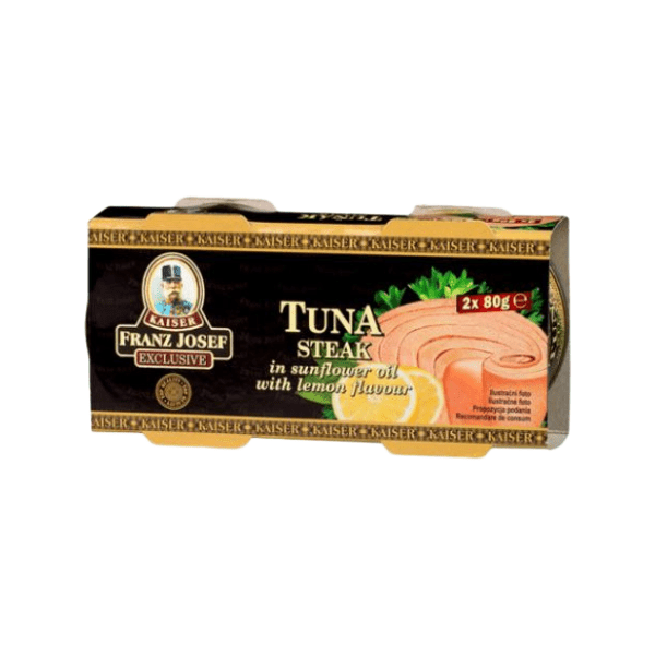 Tunjevina FRANZ JOSEF komadi sa limunom 2x80g