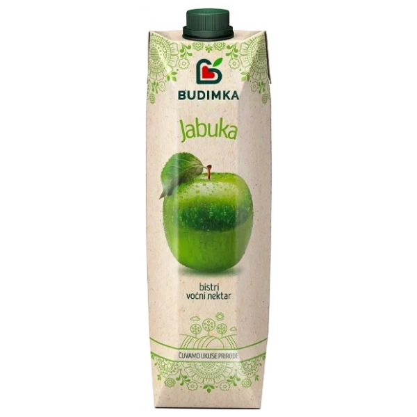 Voćni sok BUDIMKA jabuka 1l