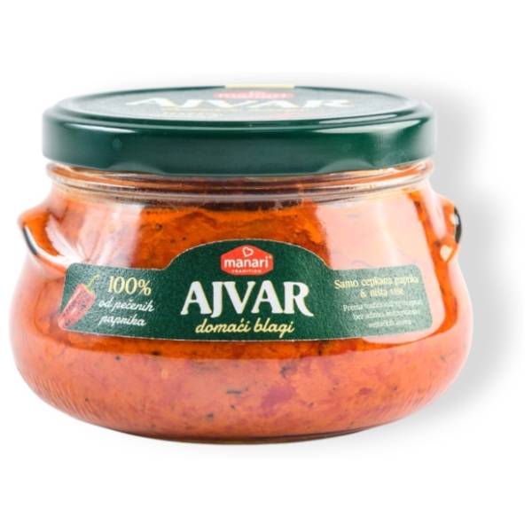Ajvar MANARI domaći blagi 550g