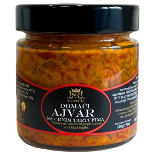 Ajvar TARTUFI SR sa crnim tartufima 220g