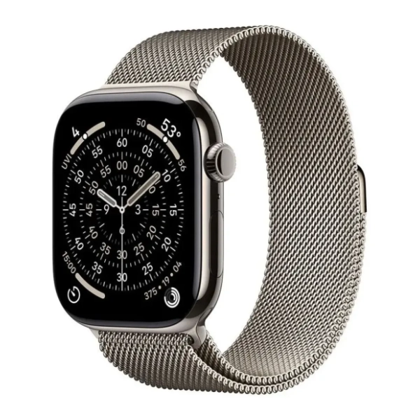 APPLE Watch Series 11 Cellular 46mm Natural Titanium M/L MFD04RK/A pametni sat