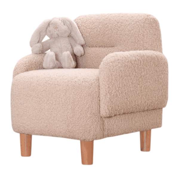 ATELIER DEL SOFA dečija fotelja Cobie teddy bež