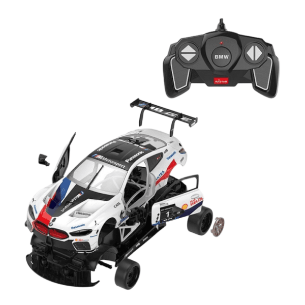 Automobil BMW M8 GTE na sklapanje 1:18 RC RASTAR