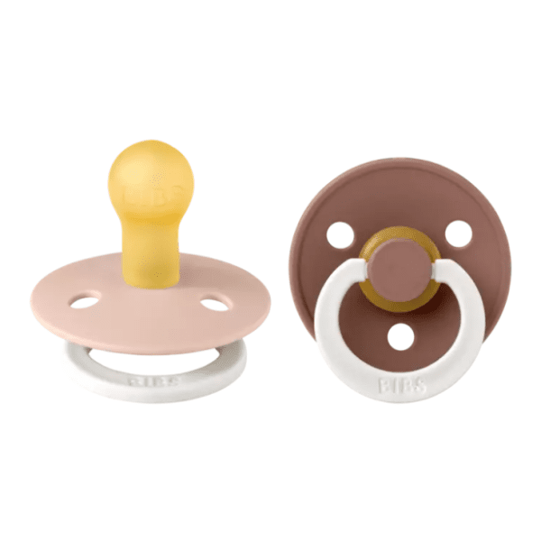 BIBS laža Blush woodchuck night (0-6m) 2kom