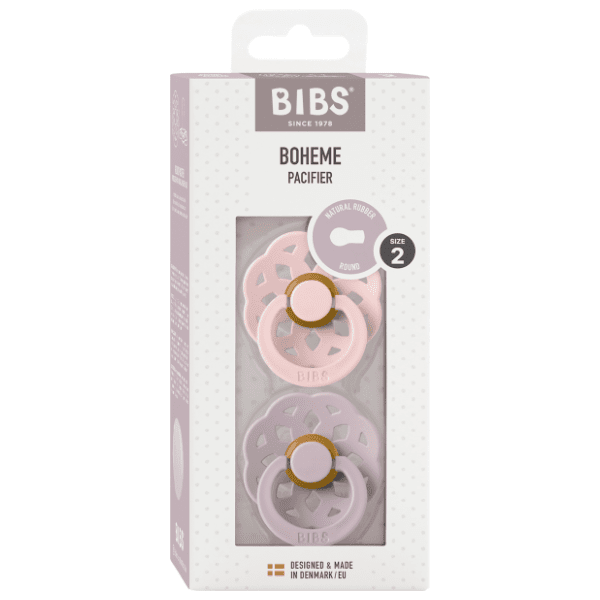 BIBS laža Boheme blossom & dusky (6-18m) 2kom