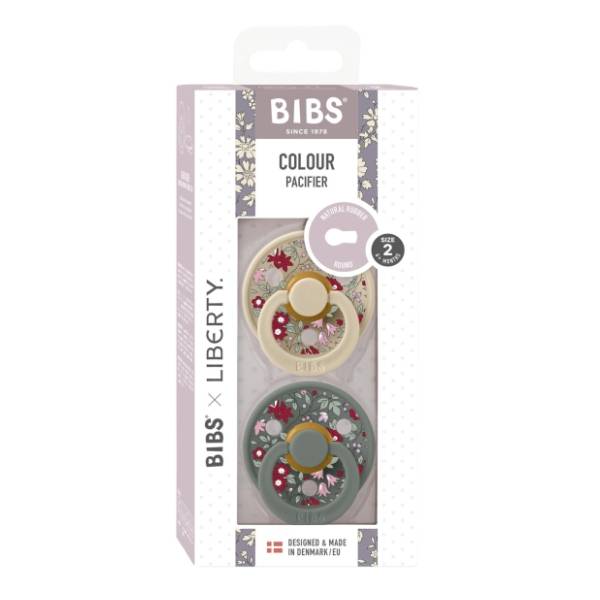 BIBS laža Liberty chamomile lawn pine mix (6-18m) 2kom