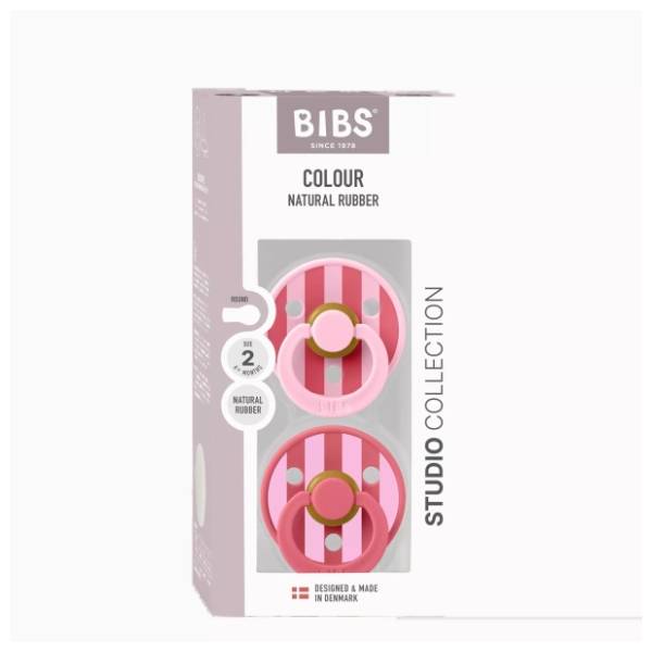 BIBS laža Studio baby pink coral (6-18m) 2kom