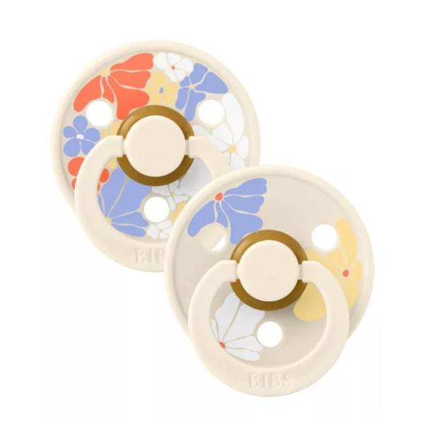 BIBS varalica Studio morning bloom ivory mix (0-6m) 2kom