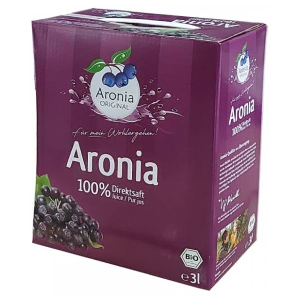 BIO ARONIJA sok sibirske aronije 100% 3l