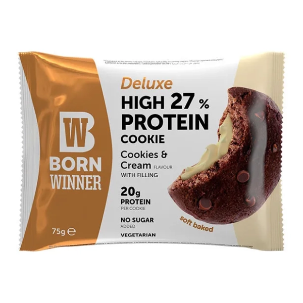 BORN WINNER Deluxe proteinski keks 75g