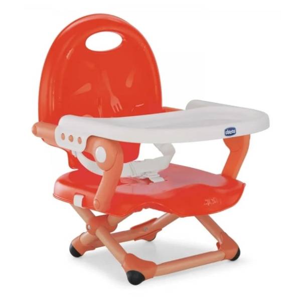 CHICCO hranilica za bebe Pocket snack poppy crvena
