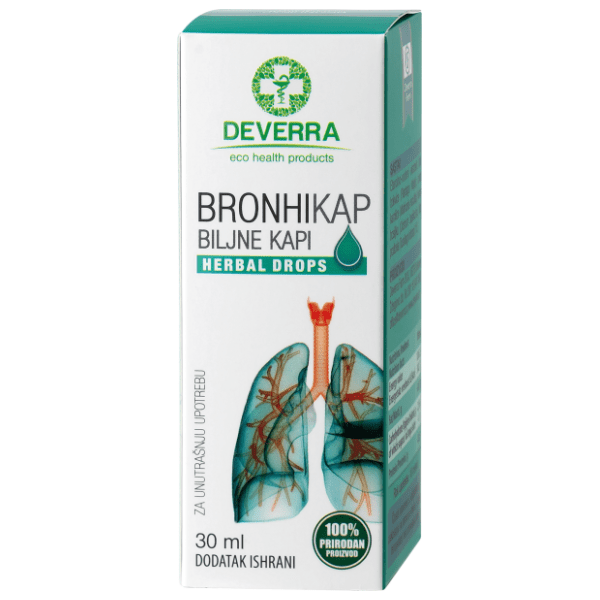 DEVERRA Bronhikap biljne kapi 30ml