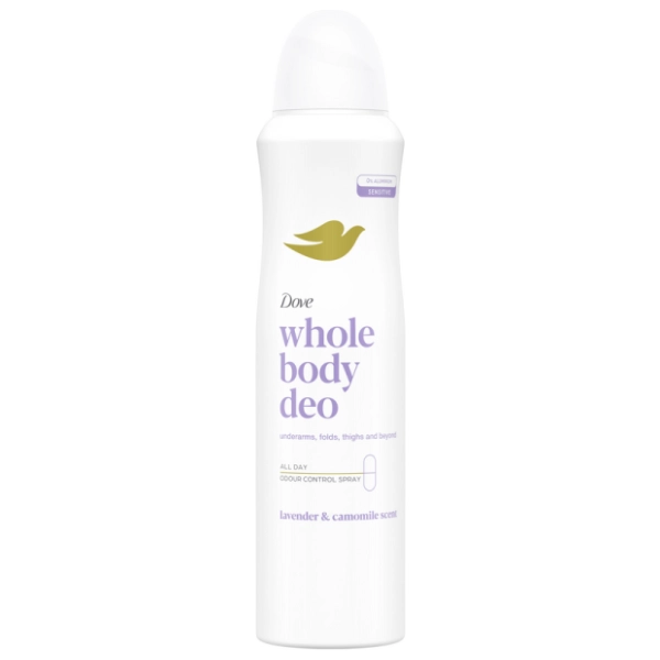 Dezodorans DOVE Whole Body lavanda 150ml