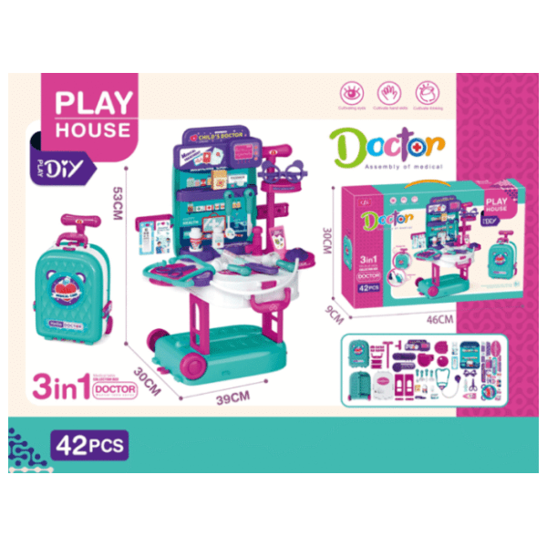 Doktor set u koferu 3u1 GENERIKA