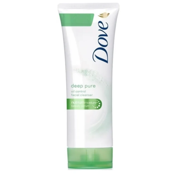 DOVE Deep Pure sredstvo za čišćenje masne kože lica 100g