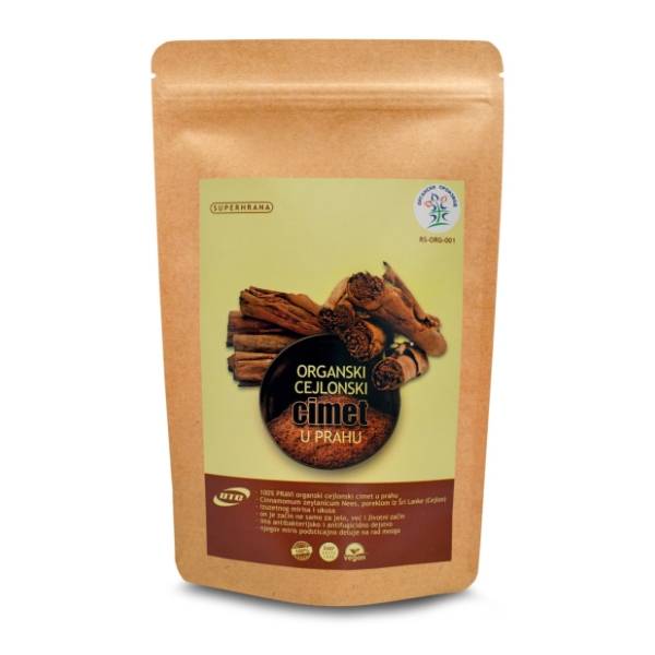 DTC Cimet organski cejlonski u prahu 200g