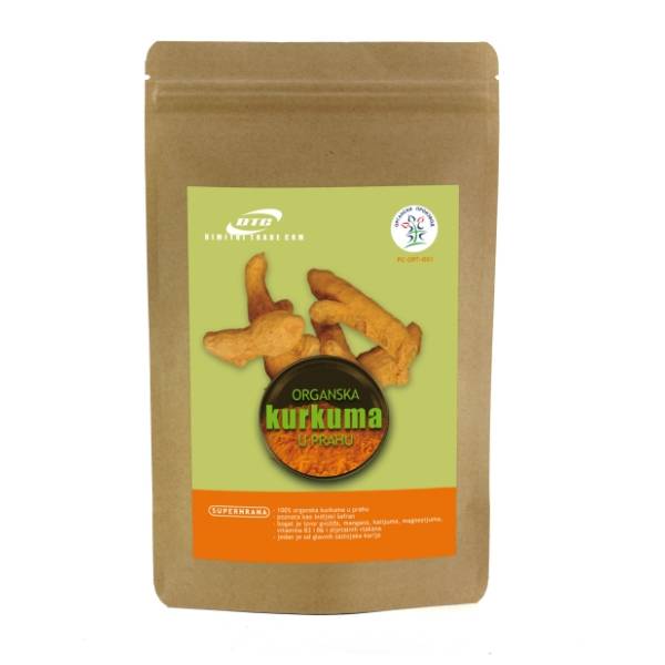 DTC organska kurkuma u prahu 200g
