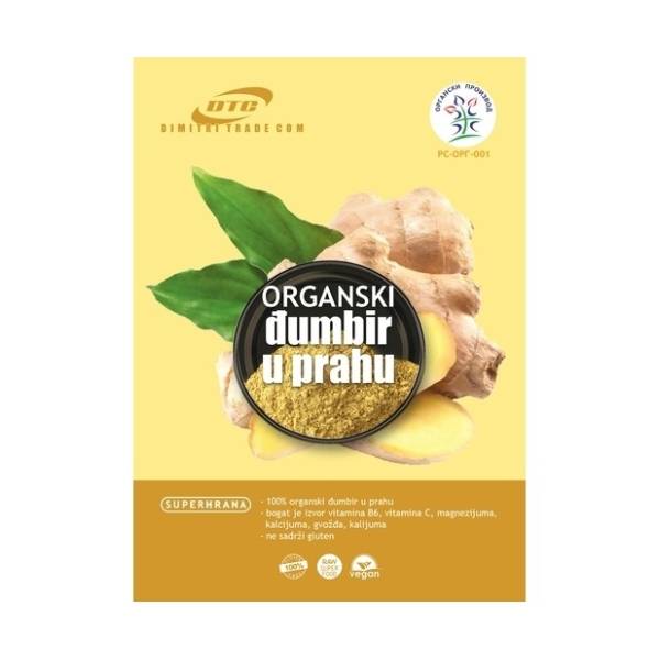 DTC organski đumbir u prahu 1kg
